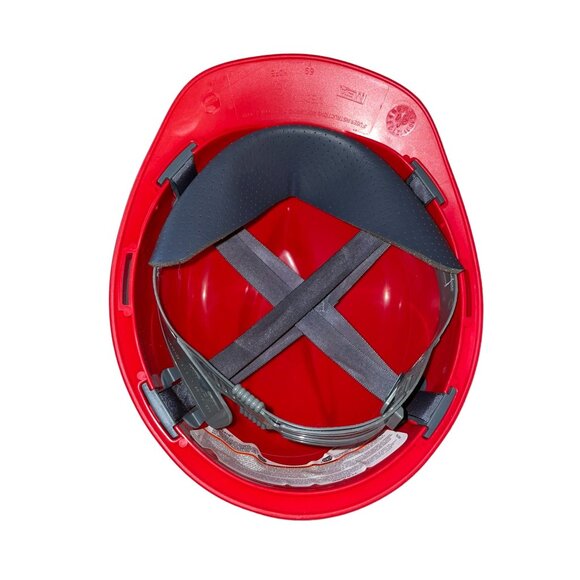 Tyson Foods Hard Hat Used Red One Size Adjustable - Picture 6 of 10